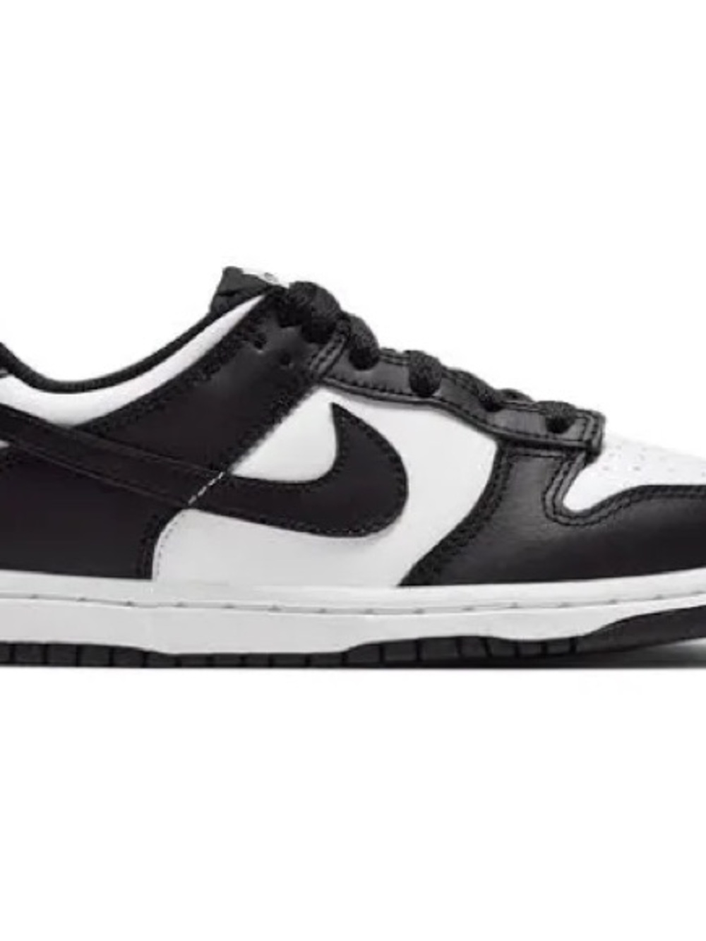 Nike Black and White Low-Top Sneaker
